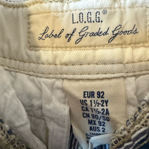 Label of Graded Goods 18m-24m Toddler Striped Shorts - Picture 2 of 2